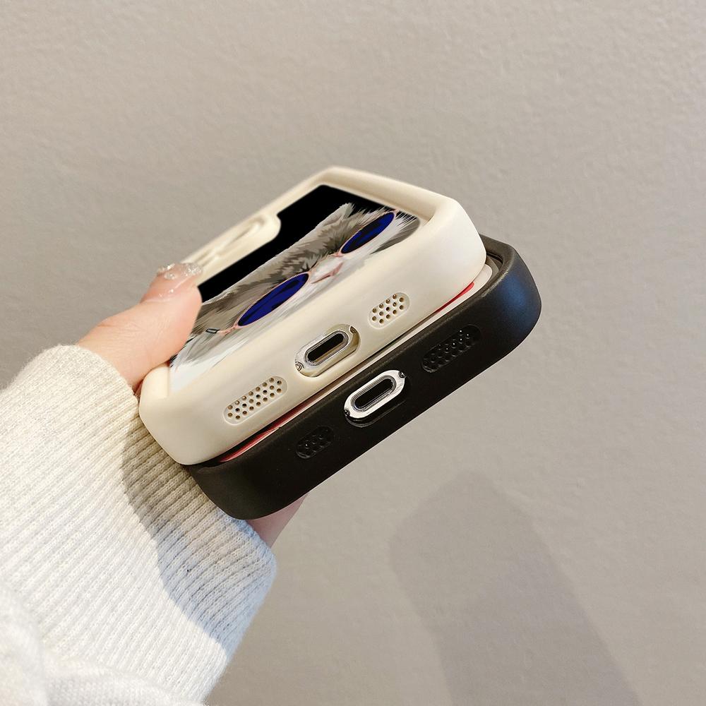 Angel Eye TPU Soft Phone Case for Samsung A05 A13 A23 A53 A14 A24 A34 A54 A15 A25 A35 A55 S20 S23 FE S24 Ultra Ae70 Cat Joyride On A Scooter Art