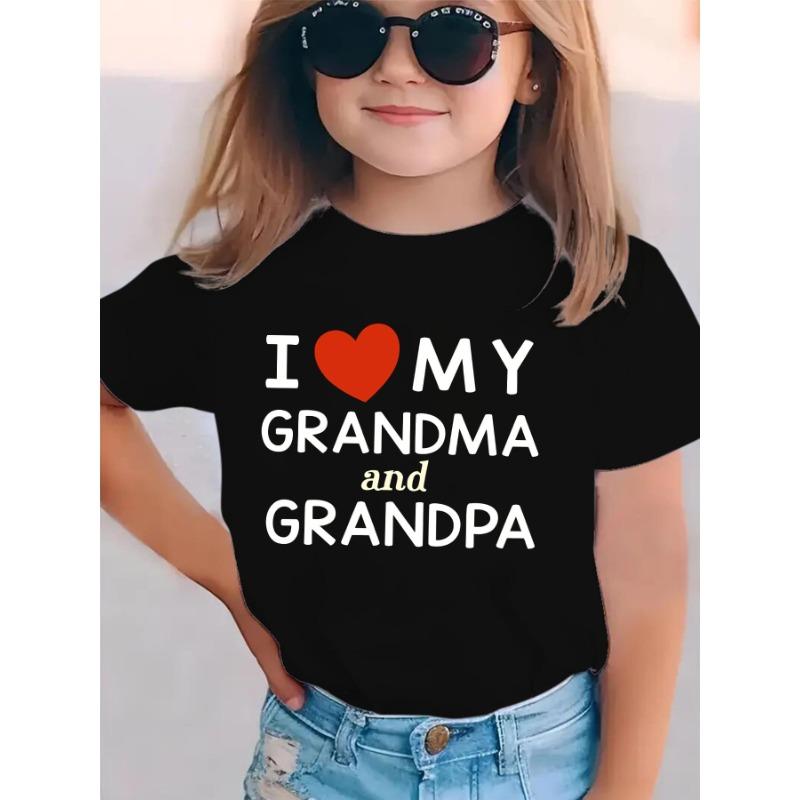 Europäische Größe Sommer Mode Mädchen Kurzarm T-Shirt Element Cartoon Muster Druck Lässig Vielseitiges Oberteil