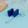 Multifunctional 1M Retractable Ruler Keychain Steel Tape Measure New Mini Measure Tape