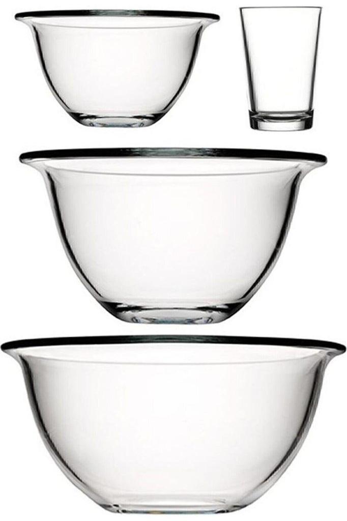 Glass Meal Prep Set Bowl Mixing Bowl Home Kitchen