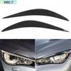 Car Headlamp Carbon Fiber Eyelashes Sticker Decor For 2014-20 INFINITI Q50