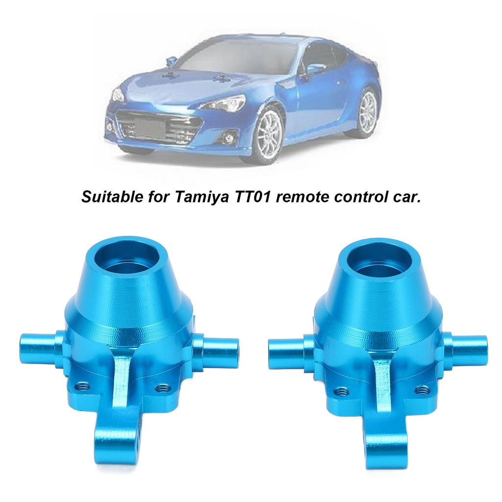 2PCS Front Steering Cup CNC Machining Removable Aluminum Alloy RC Car Steering Cup