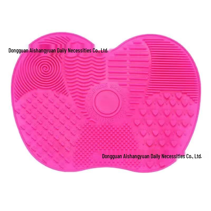 Silicone Makeup Brush Cleansing Pad with Suction Cup