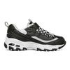(GS) Skechers D'Lites 'Black White' Kids' 302504L-BLK