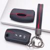 Silicone Key Cover Keychain for Ford 3 Button Flip Key Anti-Scratch Protective, Fits Ford Focus Mondeo Fiesta C-Max Galaxy Kuga Anti-Scratch Against