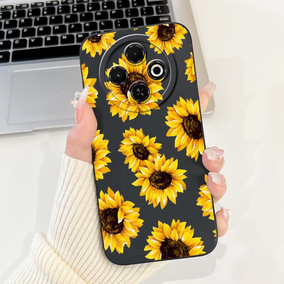 For Tecno Spark 30C Case Cartoon Painted Cover Soft Silicone Phone Case For Tecno Spark 30 30C Spark30C Spark30 Back Cover Coque