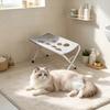 Dog Nail Clipping Assistant Pet Grooming Table with Foldable Stand, Adjustable Strap, Cat Hammock, 8-Hole Trimming Sling Washing Station for