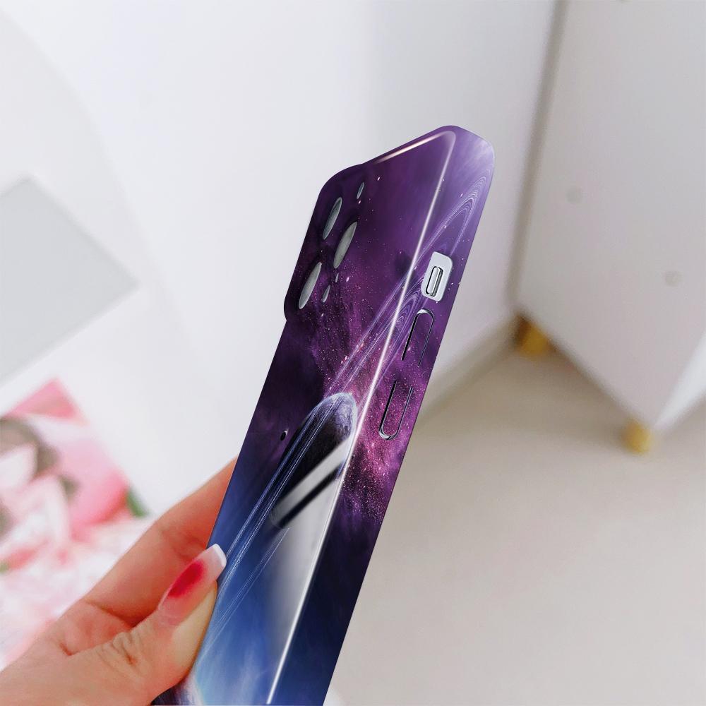 All-inclusive Film Handyhülle Cartoon Mode Design Hartschale Vollständige Abdeckung Kameraschutzhülle für iPhone Huawei Honor Vivo Google