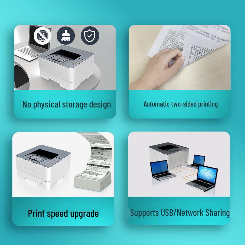 LANXUM GA3330dn A4 Duplex Laser Printer CN plug (adapter included)