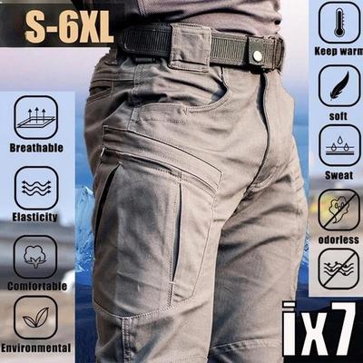 Stadt Taktische Cargo Hosen Männer Outdoor Wandern Camping Multi Pocket Military Armee Hosen Casual Atmungsaktive Wasserdichte Jogginghose
