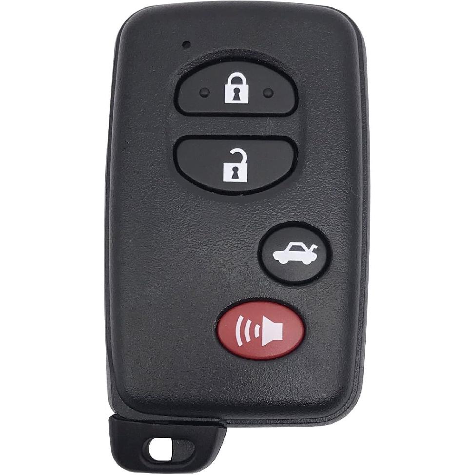 3 Buttons Replacement Key Fob Cover fit for Toyota Prius Highlander Prius C Prius V RAV4 Camry Keyless Entry Key Fob Shell