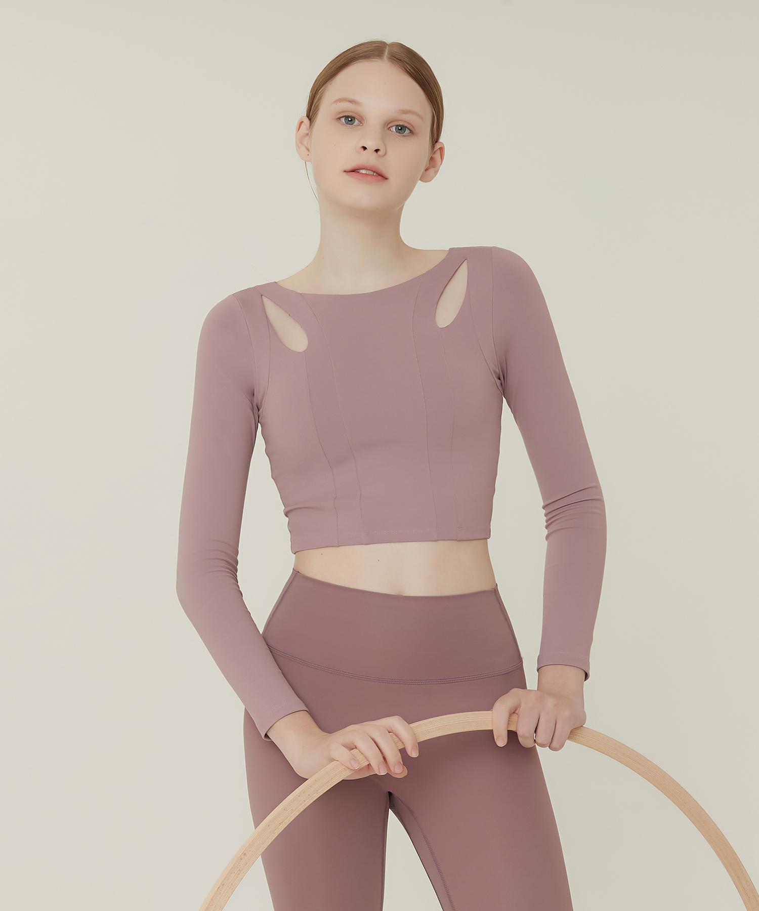 Reina Mora Сложный рукав Цветок Pale Pink/[Xl-77.5-88] T402 (Pads Included)