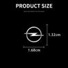 VKXG1 Car Random post Sticker Steering Wheel Decal Interior Decoration For Opel Opc Astra K Vivaro Corsa Zafira Insignia Mokka