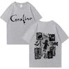Caroline Movie Graphic Retro T-shirt 2025 Men's Fashion Retro T-shirt 100% Pure Cotton short-sleeved Men's T-shirt