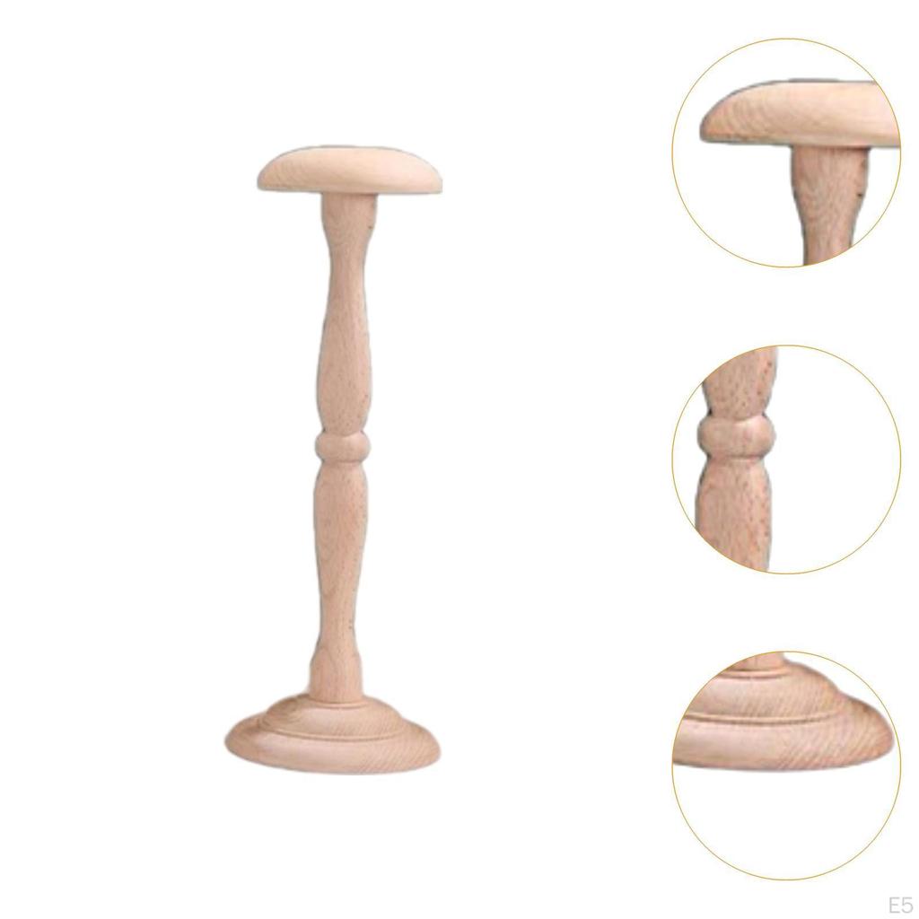 Fristående Hattställ Rack Stabilt Stadigt Kompakt Runt Fotstativ Organizer Hållare Display Hem