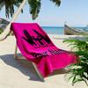 Custom Name JuL C'est Pas Des Lol Print Beach Towel, Large Soft Quick Dry Towel for Beach Camping Swimming -HE224