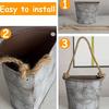 Wall Hanging Flower Bucket Home Flowerpot Garden Half Circle Design Decorative Accessories Iron Art Photography Props Decorations