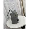 New retro leather cowhide box bag lunch box bag casual large capacity portable shoulder women's bag