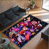 Personalized Crystal Velvet Carpet Custom Name Text,The Amazing Digital Circus Anti Slip Area Rug For Home Decoration
