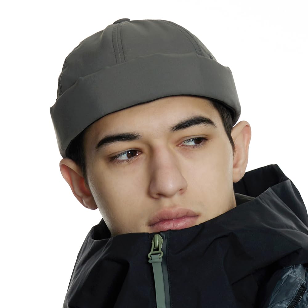 

Цветная без полей матросская шляпа рыбака Леон нейлон водоотталкивающая ткань саплекс UPF 40 летняя шляпа с подвернутым краем без козырька шапка докер тактическая шапка с пряжкой