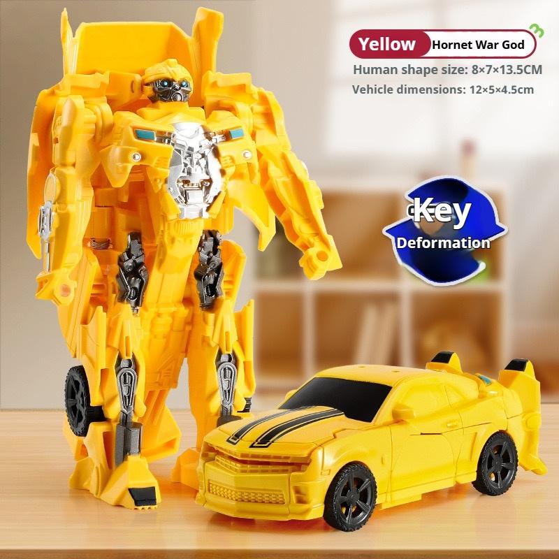 Nový Transformation Car Anime Robot Model Jednokrokový Deformačný Robot Hračka Detská Skladačka Hračka Deformačné Auto Akčná Figúrka Model