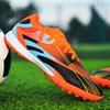 New Mens Soccer Shoes Boys Adults Futsal Sports Football Boots Grass Cleats Indoor Outdoor Ultralight Long Spikes Turf FG/TF