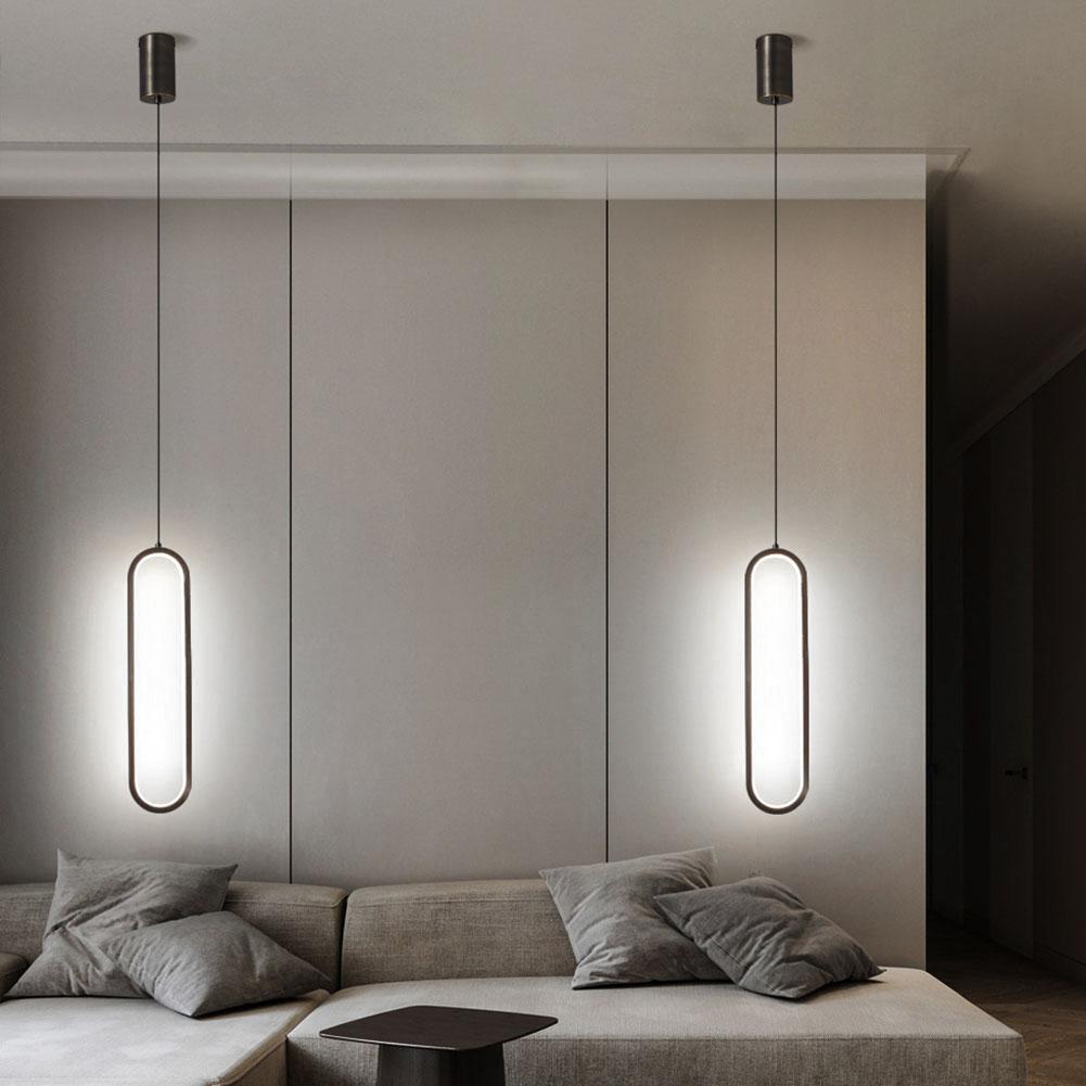 Modern LED Pendant Light for Hotel Bedroom Living Dining Room Aisle Entryway Indoor Hanging Lamp Home Decor Lighting Fixture