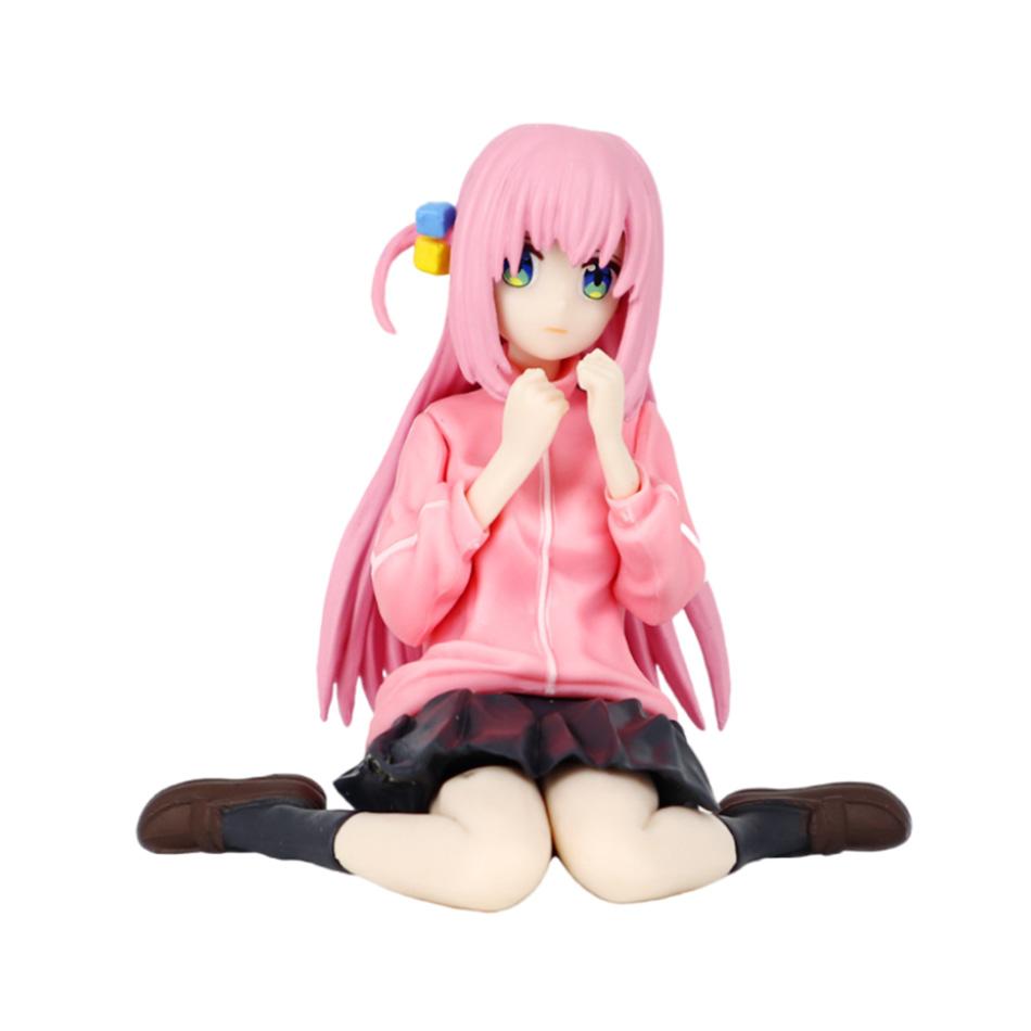 10-16cm BOCCHI THE ROCK Gotoh Hitori Anime Figure Gotoh Hitori Action Guitarist Girl Figure Desktop Collections Model Doll Toys