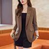 New Blazer High-end Design Sense Spring and Autumn Loose Casual Temperament Split Suit Top Women