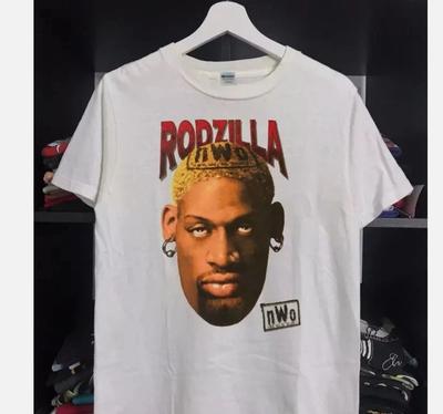 Camiseta Unisex Rodzilla Dennis Rodman nWo 1998