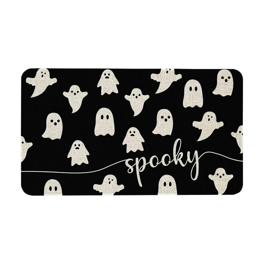 Halloween Floor Mats Holiday Decoration Porch Door Mats Bathroom Water-absorbent And Dirt-resistant Floor Mats