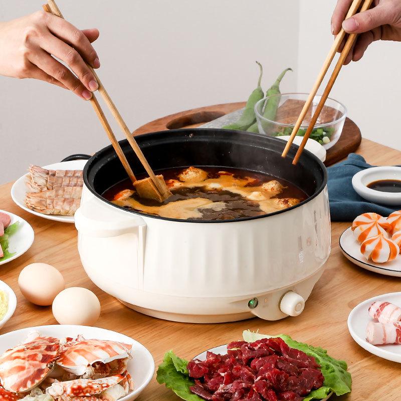 Multifunctional Electric Cooker: Rice Cooker, Steamer, Frying Pan, and Heating Pot