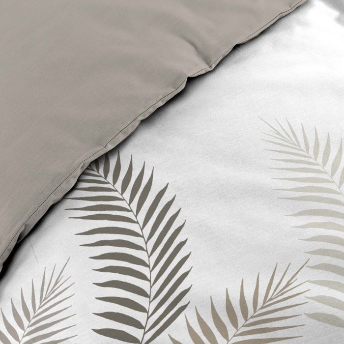 Housse de couette 200 x 200 cm + 2 taies – coton 57 fils – imprimé goyave