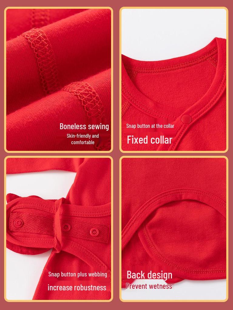 Unisex Baby Cotton Half-Sleeve Top & Hat Set - Newborn, Tagless, All-Season