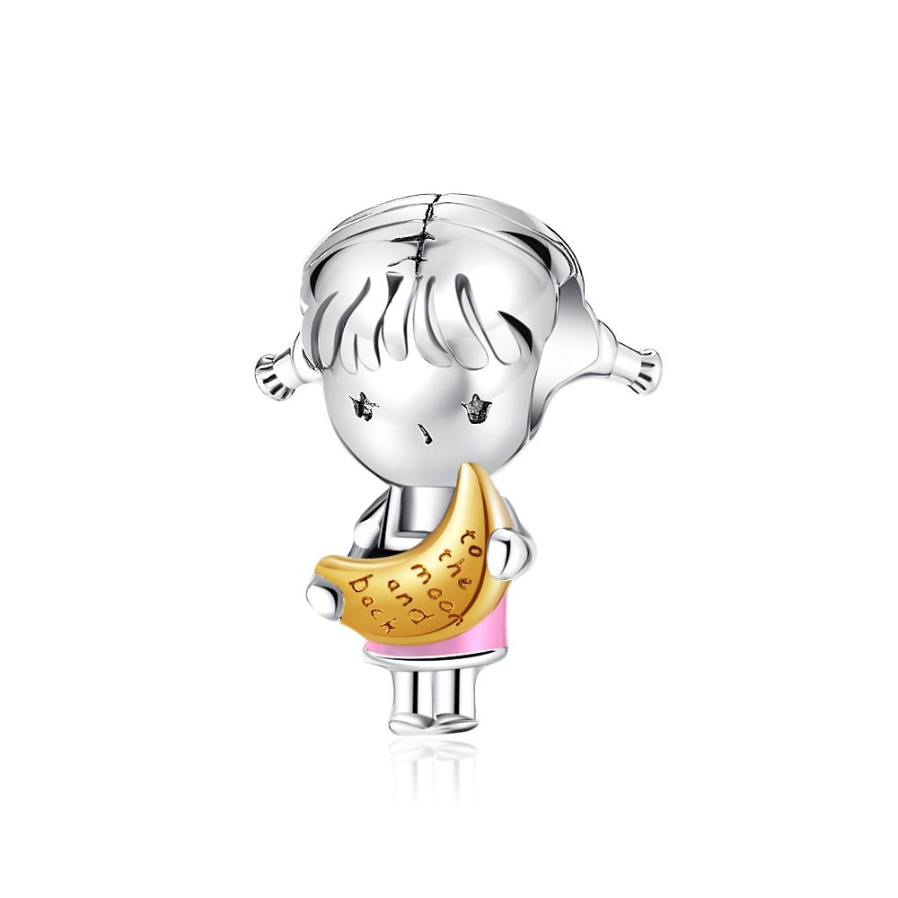 New -Selling Best Friend Series Coffee Boys And Girls Charm Fashionable Pendant Fit Original Women Bracelet Jewelry Gift