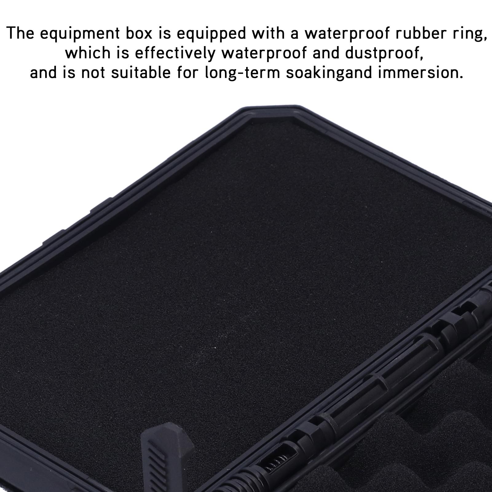 Outdoor Sealed Nylon Shockproof Container Survival Gear Storage Case Lockable
