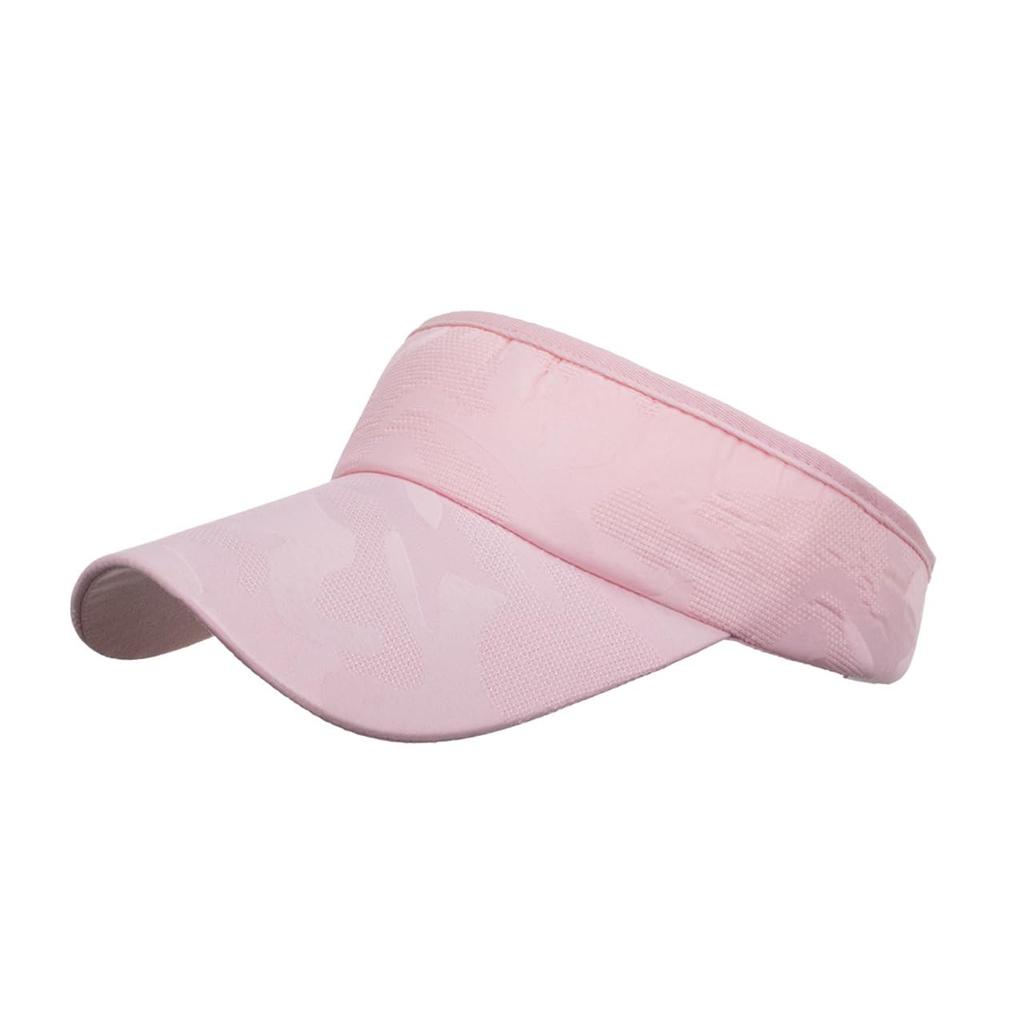 One Limitation Camouflage Visor CP359 for Men and Perfect for Running and Outdoor Activities One-Color Cap, (Pink), Women,