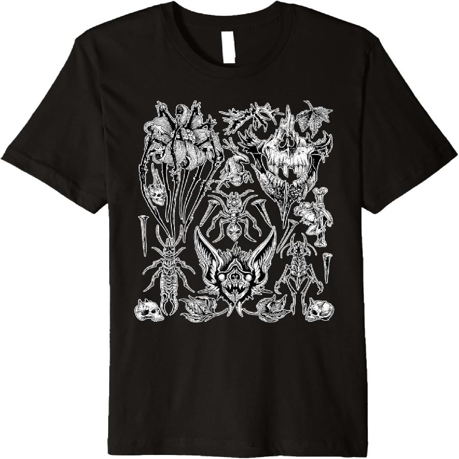 Оккультные Элементы 666 Премиум Футболка S