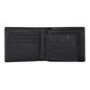 Coach 3 In 1 Wallet With Embossed Print And Detachable Card Holder Men Wallets Black 75371-BLK