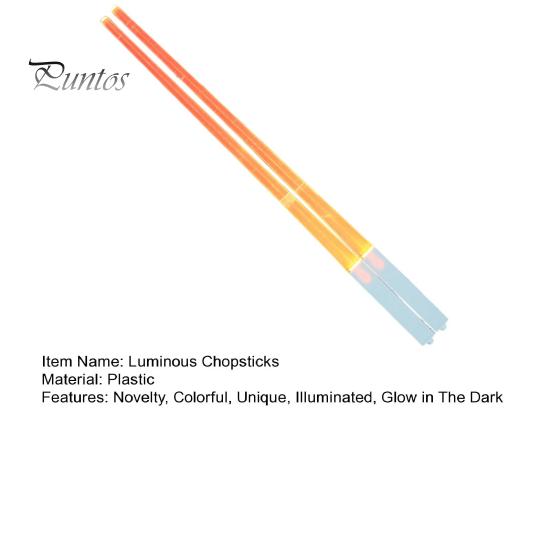 2Pcs LED Lightsaber Chopsticks with LR41 Batteries Luminous Chopsticks Light Up Party Supplies Fun Glowing Utensils for Sushi Noodles