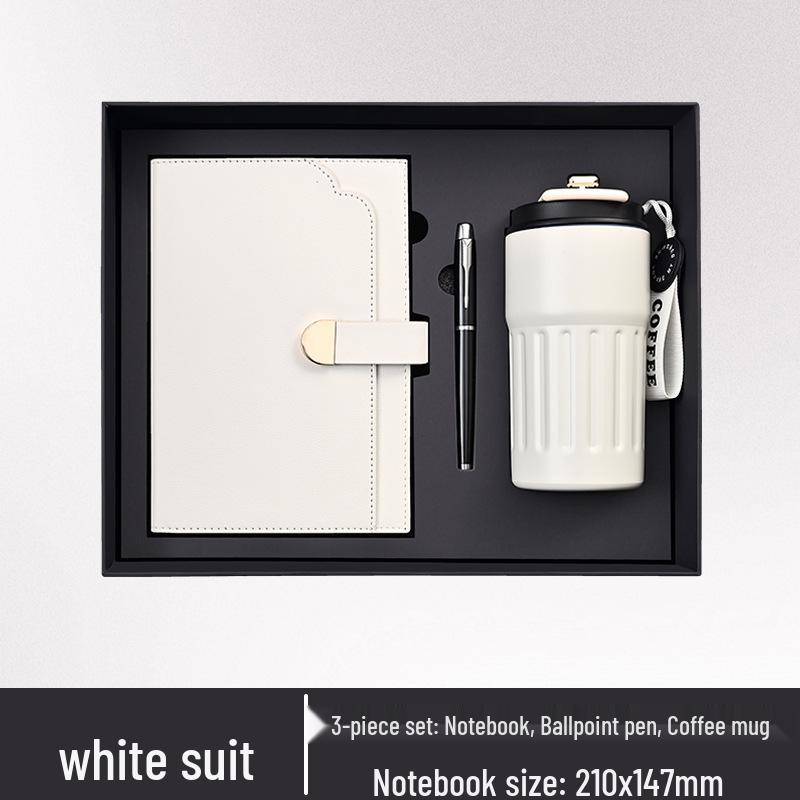 Custom Logo Notebook & Thermos Gift Set for Corporate Meetings