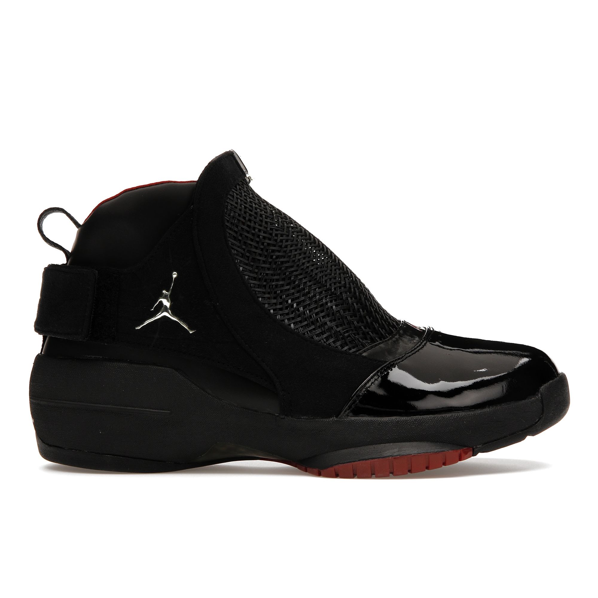 

Мужские кроссовки Air Jordan 19 OG Bred Black Chrome Varsity-Red 307546-061