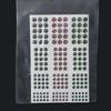 1 Sheets Mixed Color 3D Holographic Fish Eyes 3D Holographic Fly Tying Materials  Tackle Repair