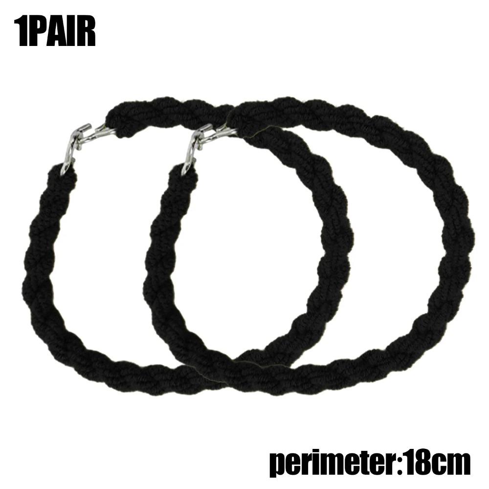 2Pcs Black Green Khaki Leggings Elastic Rope 18cm Riding Boot Rubber Band Outdoor Hiking