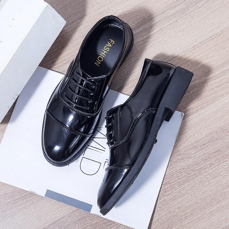 Business leather shoes men's 2024 new trend versatile men's casual shoes leather shoes men's non-slip soft-soled breathable men's leather shoes