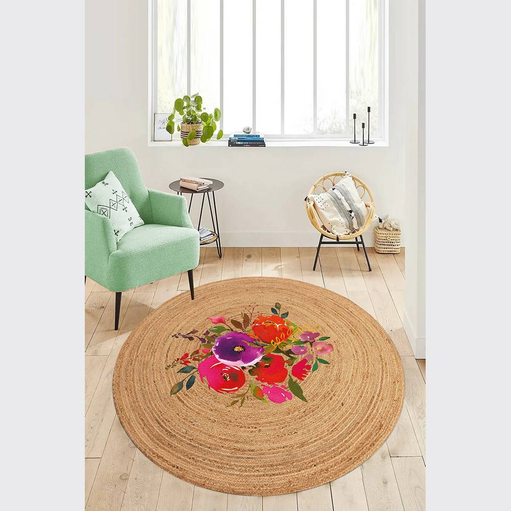 

Mosimoso Home H644 Ковер с точечной подошвой и цифровой печатью 100x100 cm