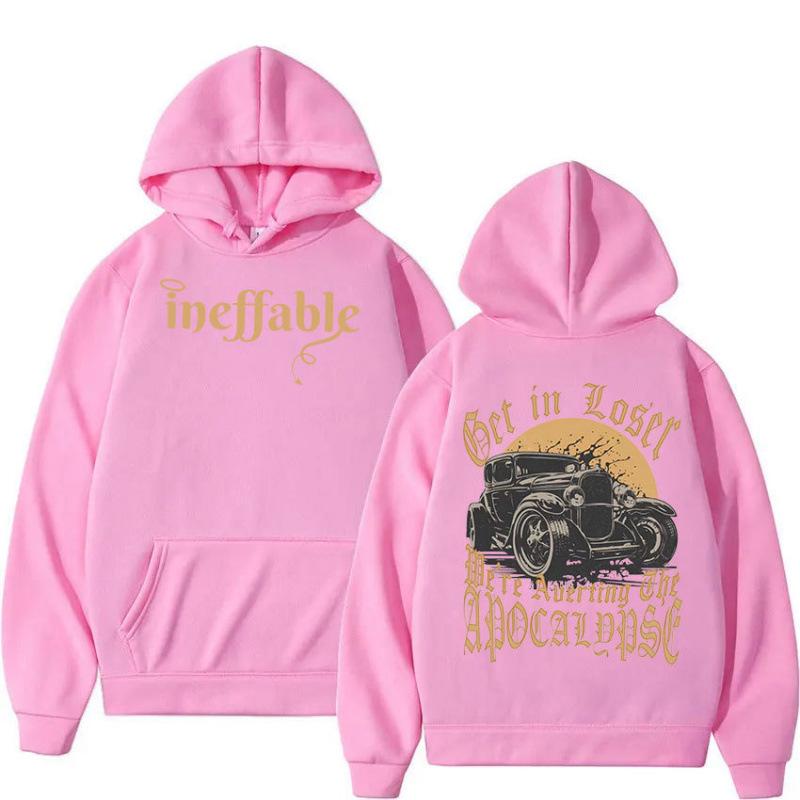 Men's Vintage Good Omens Graphic Hoodie