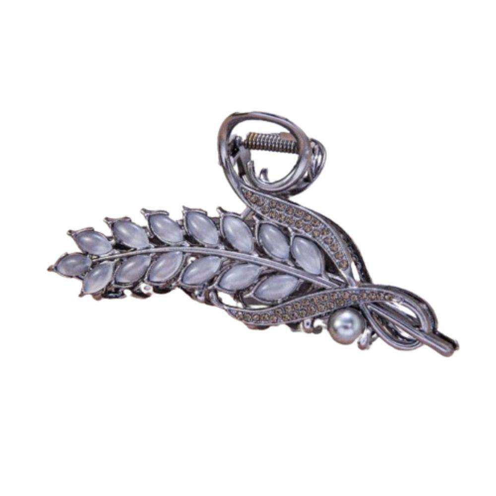 

with Pearls Sweet Hair Clips Headdress Shark Clip Exquisite Luxury Hair Claw Women s Ponytail чёрный