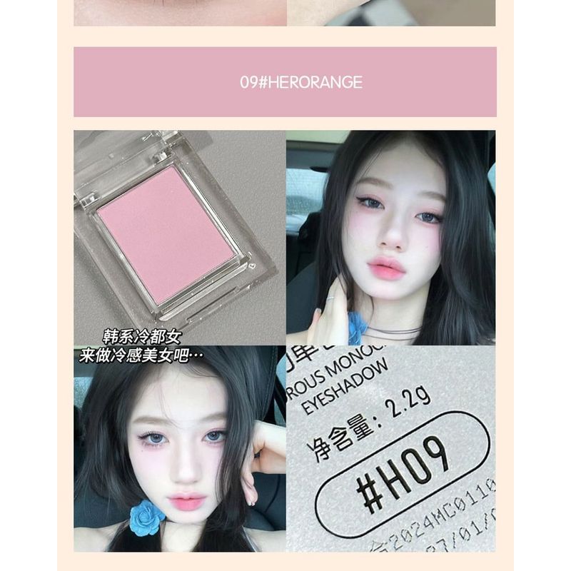 HERORANGE - Glamorous Monochrome Eyeshadow - 1-18