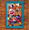 f1Bomber Man Retro Video Game Metal Poster  20x30cm